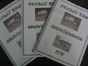 Pocket Bikes 101 maintenance manuals